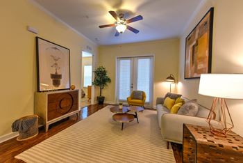 Living room seating area